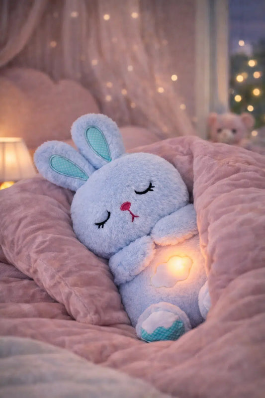 Nefes Alan Peluş Tavşan – Uyku Dostu