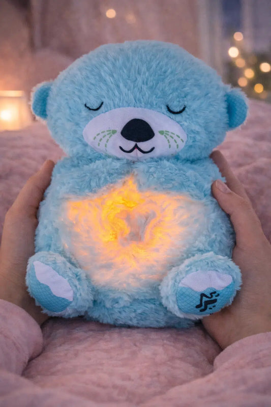 Nefes Alan Işıklı Peluş Su Samuru